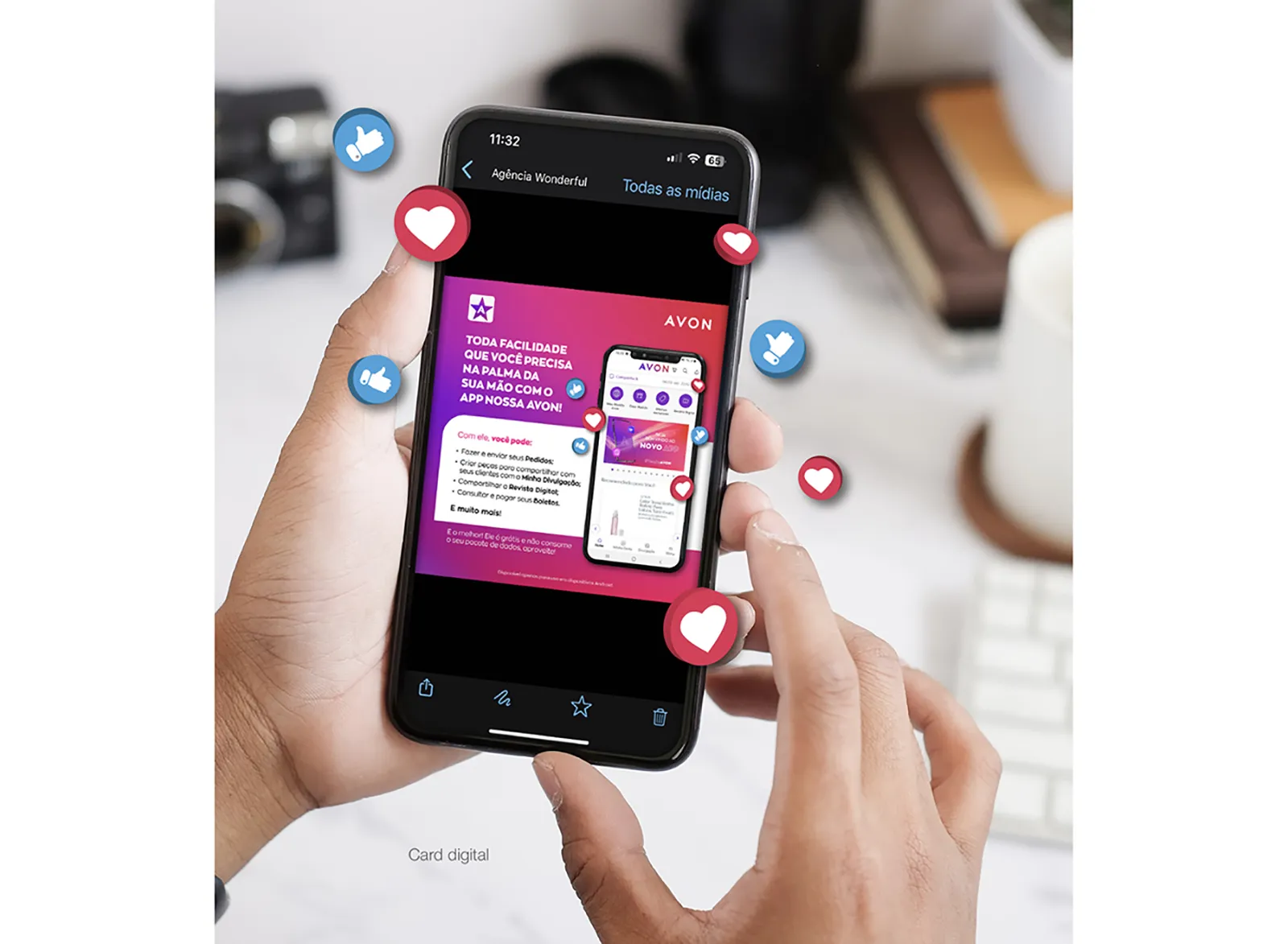 Tá na palma da mão, o Novo APP para as Representantes