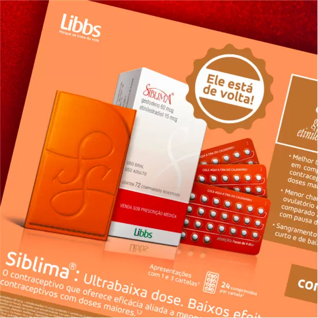 Ele está de volta! Siblima da Libbs